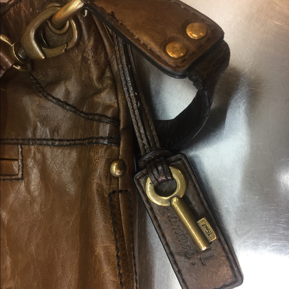 VNTG LMTD FOSSIL DISTRESSED Crossbody Bag BOHOMIAN - Picture 5 of 7